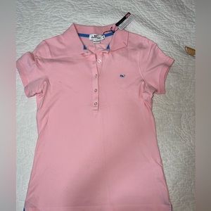 Vineyard Vines Pink Polo NWT